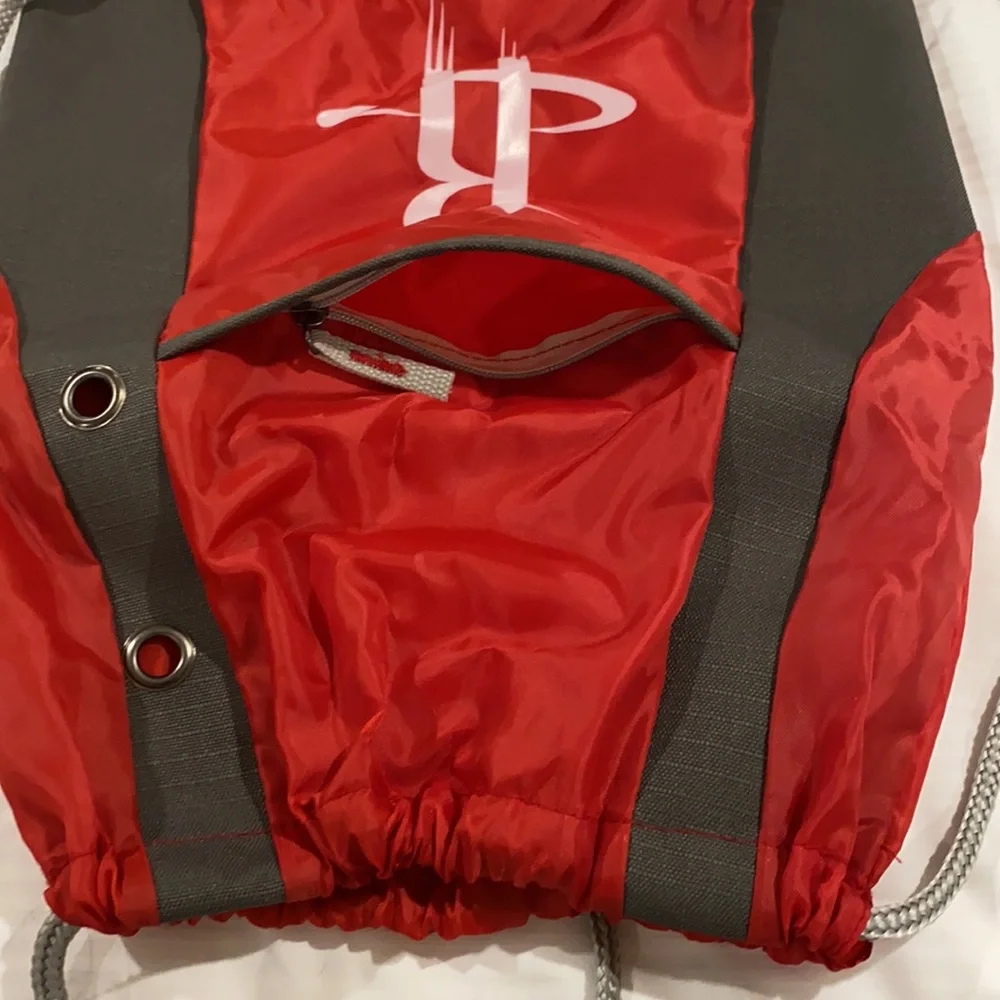 HOUSTON ROCKETS VINTAGE SOFT BACK PACK WITH FRONT ZIPPER NWT